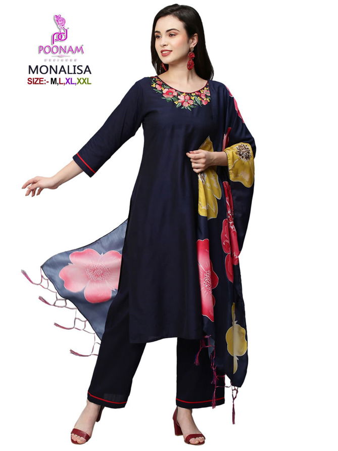 Monalisa By Poonam Readymade Salwar Kameez Catalog
